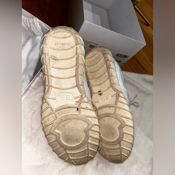 Moncler White Sneakers - Picture 3 of 9